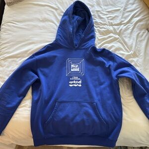 Brain Dead men’s electronique blue hoodie - size L